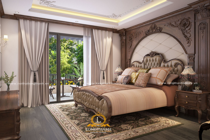 Thiết kế phòng ngủ mang tone màu trầm đầy ấn tượng cho phòng ngủ