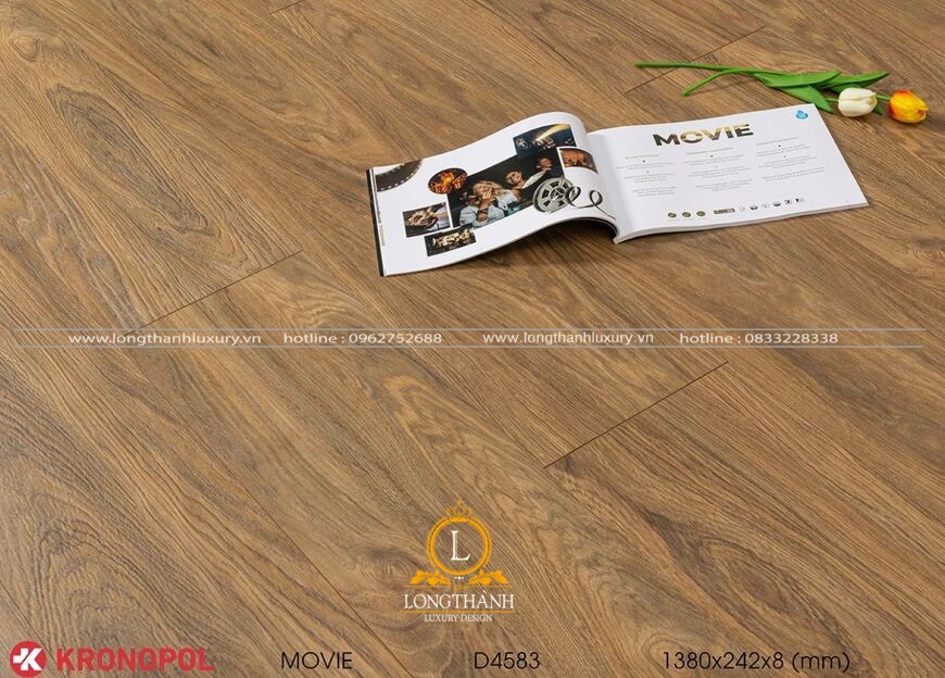Sàn gỗ công nghiệp thương hiệu Châu Âu Kronopol