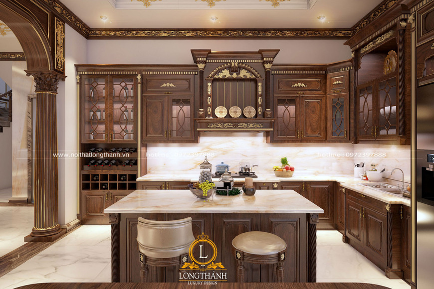 Thiết kế nội thất căn bếp đáp ứng đầy đủ công năng và giá trị thẩm mỹ